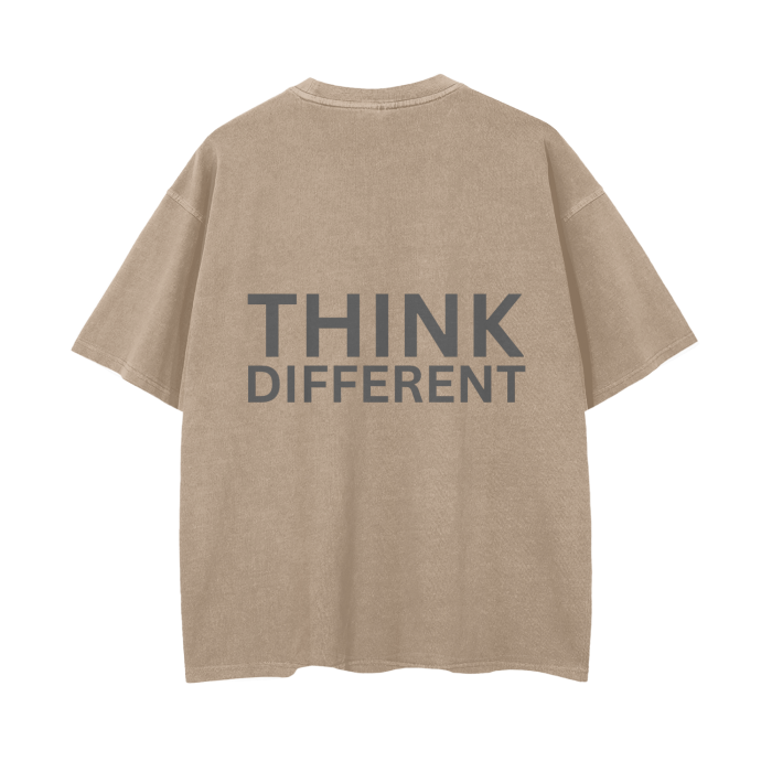 Vintage Wash Drop Shoulder T-Shirt - 250 GSM